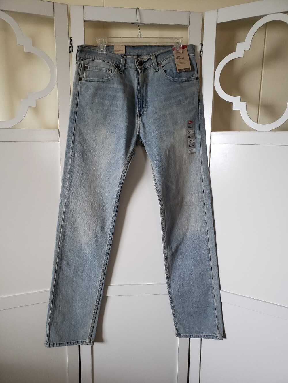 Levi's 505's Regular Mens New Light Wash 32X34